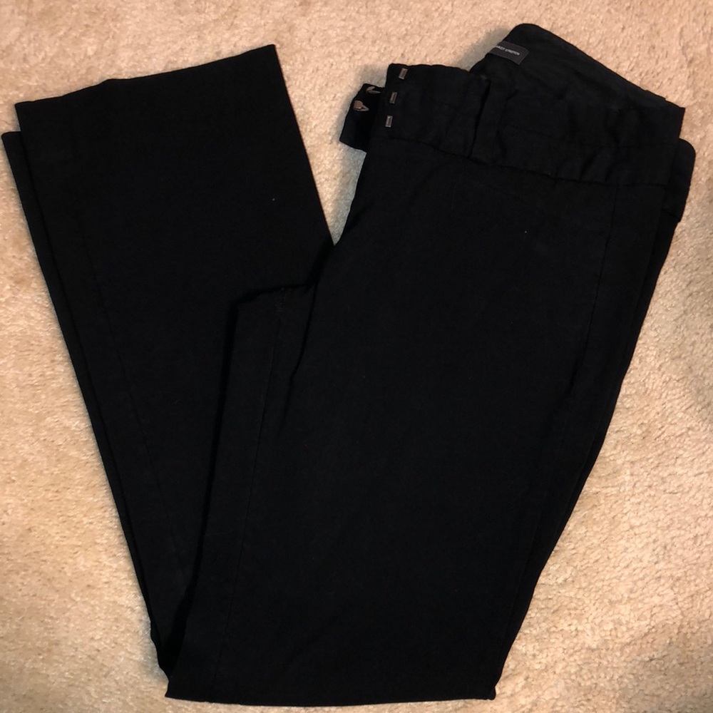SHORT LENGTH black dress pants